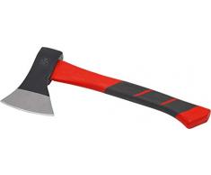 Meister Beil 600 g - Vibrationsarmer Stiel aus Fiberglas - Kompakte Form - Gummiertes Griffende - Zur präzisen Bearbeitung von Holz / Handbeil mit Schneidschutz / Spaltbeil / Camping-Beil / 2150200