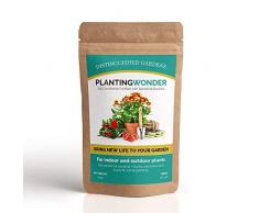 Bodenaktivator - Effizienzverbesserer für Pflanzendünger & Düngemittel - Universell, Keimfrei, Natürlich, Biologisch - Für Zimmerpflanzen, Hauspflanzen, Kübelpflanzen, Grünpflanzen in Garten, Balkon