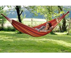 Amazonas AZ-1013100 Tahiti vulcano Hängematte, Belastbarkeit 100kg, Liegefläche 200 x 100cm