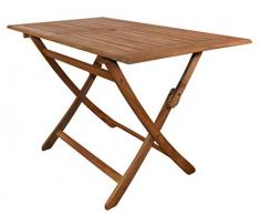 SAM Gartentisch Callao, Tisch 120x70 cm, Akazien-Holz, rechteckiger Balkontisch, massiv