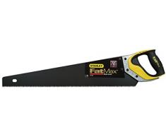 Stanley FatMax Gen2 Appliflon Handsäge (500 mm Länge, 7 Zähne/Inch, 1 mm Klingenbreite, Tri-Material-Handgriff) 2-20-529