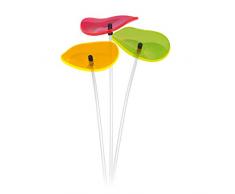 Cazador-del-sol ® | Lucille | 3 Stück geschwungene Sonnenfänger bunt, 40 cm hoch