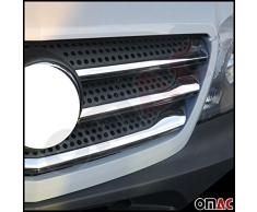 Mercedes Sprinter W906 Facelift Chrom Kühlergrill / Grill Leisten Edelstahl