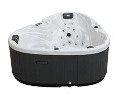 Heart Outdoor Whirlpool Spa / Balboa Steuerung / 2 Personen / Dreammaker / Aussenwhirlpool