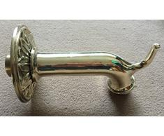 790 Brunnenauslauf Wandauslauf Wasserspeier für Garten Wandbrunnen, Nostalgie, Messing, 3/4, ursprünglich aus Italien