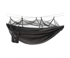 WENBOH Outdoor-Hängematte mit ultraleichtem Nylon-Doppel-Camping-Luftzelt mit Moskitonetz