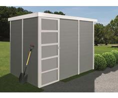 Gartenhaus Malus S8701-19 mm Blockbohlenhaus, Grundfläche: 6,12 m², Flachdach