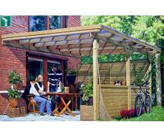Terrassenüberdachung JUIST II Wintergarten 500x300cm Überdachung Terrasse
