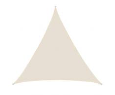 FAPROL Sonnensegel Dreieck Garten Wasserdicht Sonnenschutz Segel Outdoor Auto Plane Blumenpflanze Sonnensegel 4,5x4,5x4,5m Cream