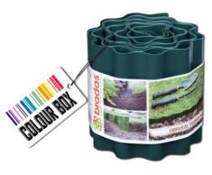 Bradas OBFB 0920 Beeteinfassung, Rasenkante, 9 m x 20 cm, Braun, 20x20x20 cm