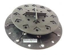 justierbarer Plattenlager Terrassenlager Stelzlager Stellfuß Basic für Terrassen-Platten Keramik Stein Beton Fliesen 90 Stück (1 Karton) höhenverstellbar 28-36 mm