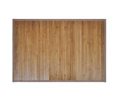 vidaXL Bambus Badematte Badvorleger Badematten Bambusmatte Saunamatte 60x90 cm