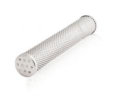 BBQ-TORO Smokerröhre Räucherröhre Victoria aus V2A Edelstahl Ø 5 x 30 cm Tube Smoker Pellet Smoker