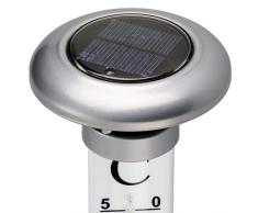 CV TFA Gartenthermometer mit Solarbeleuchtung Wetterfest