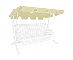 Angerer Sonnendach für Hollywoodschaukel, Elfenbein, Universalgröße