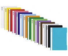 14 Schnellhefter Kunststoff Hefter aus PP Brunnen in 14 Farben (14 Farben)