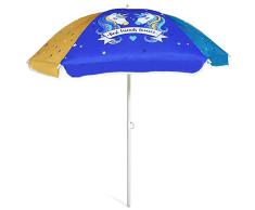 AMMSUN 120cm Sonnenschirm/ Strandschirm Pool und Strand sin datos Einhorn UV-Schutz