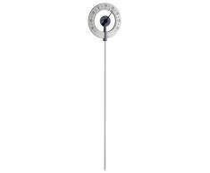TFA Dostmann Lollipop analoges Design-Gartenthermometer, 12.2055.10, wetterfest, mit großen Ziffern