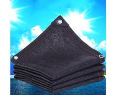 Sunblock Groß Schwarz Schwerlast Schattentuch, Sonnenschutznetz Schattierungsnetz, Markise Und Zaun, Terrassenpflanze Und Baldachinabdeckung Schatten Tuch (Size : 6x20m)