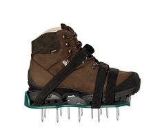 UPP Rasen-Lüfter-Schuhe 1 Paar inkl. 3 Riemen/Rasenbelüfter/Rasenlüfter/Vertikutierer/Nagelschuhe