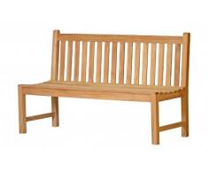 Kai Wiechmann Gartenbank Andorra ohne Armlehnen 150 cm 3-Sitzer unbehandelt, massiv, wetterfest