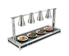 Starry sky 1600W Lebensmittel Wärmelampe, Kostwärmer Beleuchtung, Lampe Lebensmittel Heiztisch, Restaurantküche Essen am Buffet Heizung Kronleuchter