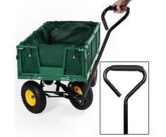 TecTake Bollerwagen Handwagen Handkarren -Diverse Modelle- (Typ 4 | Nr. 400973)