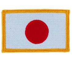 Aufnäher Patch Japanischer Fächerahorn, bestickt mit Fahne flag backpack zum Aufbügeln