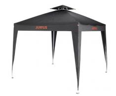 Justus Grillpavillon, Schwarz, 250x250x260cm