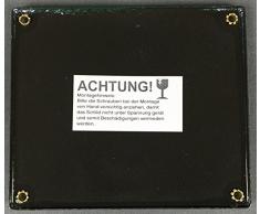 Buddel Bini Wetterfestes Emaille Hausnummernschild 25 12 x 14 cm, sofort lieferbar, blau