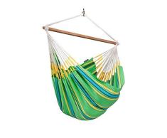 LA SIESTA - Currambera Kiwi - Hängestuhl Lounger aus Baumwolle