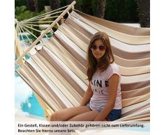 Unbekannt Lola Jamaica Cappuccino XXL Doppel-Stabhängematte (ohne Gestell)