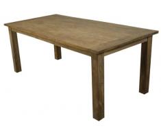 Jungbrunnen, Esstisch Dinkleh, Teakholz, geölt und gewachst, 090x180 cm