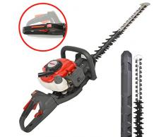 HECHT Benzin-Heckenschere 9275 Motor-Strauch-Schere (0,95 PS, 72 cm Schwertlänge und 20 mm Ø Schnittstärke)