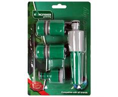 Kingfisher Gartenschlauch Rohrfittings Set - Spray