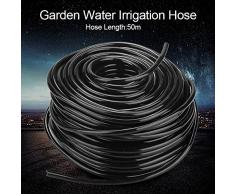 10m / 20m/ 50m Garten Bewässerungsschlauch Micro Drip System Verbindungsrohr Landwirtschaft Rasen Garten Wasser System Schlauch für Garten Bewässerungssystem(50m)