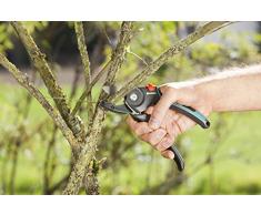 GARDENA Gartenschere A/M: Stabile Baumschere mit Amboss-Schneide für holzige Äste und Zweige, max. Schneid-Durchmesser 23 mm, Anti-Rutsch-Griff, antihaftbeschichtetes Obermesser (8903-20)