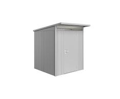 Biohort Stahlgerätehaus AvantGarde M, BxT: 172 x 172 cm, dunkelgrau-metallic silberfarben