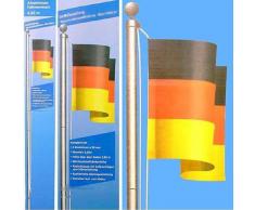 Everflag Fahnenmast aus Aluminium 6,20 m - Komplettset mit Seil