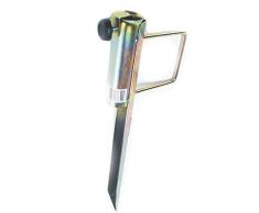 Sonnenschirm-Dorn mit einer Gesamtlänge von ca. 47, Schirmständer für Schirme mit einem Durchmesser 3,0-3,8cm, verzinkt