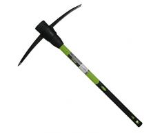 Xclou 156327 Kreuzhacke-Pickel für Garten und Steinboden-Spitzhacke 3000 g schwer, Mehrfarbig, 91x61,5x5 cm