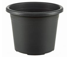 Geli Pflanzkübel, Cilindro 20 cm, anthrazit, 20 x 20 x 16 cm, 64102038