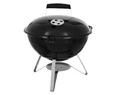 Activa 10970S Exklusiv Picknickgrill, Kohlegrill, ca. 43 x 36 x 36 cm, schwarz