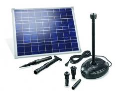 Solar Teichpumpenset Genova 35W Solarmodul 1700 l/h Förderleistung Gartenteich Pumpenset Teich 101723