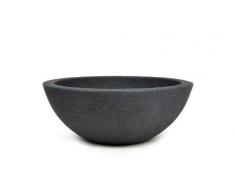 Pflanzschale rund anthrazit