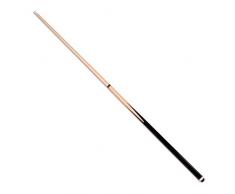Nexos Queue für Billard Snooker Pool aus Holz 2 teilig ca. 146 cm (57 Zoll) mit Gummipuffer und Klebeleder Ø 12mm
