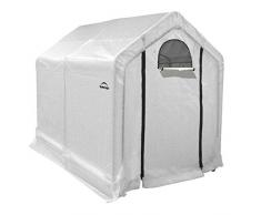 ShelterLogic Gewächshaus, Foliengewächshaus, Tomatenhaus inkl. Regal // 240x180x200cm (LxBxH) // 4,32m² // Folienhaus & Folienzelt