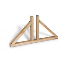 Weidenprofi Standfuß aus Holz für Paravent und Paravent Solid