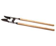 4betterdays.com NATURlich leben! Pflanzhandbagger/Erdlochausheber - Stiellänge: 80 cm, Gewicht: 1,6 kg - Handgeschmiedet in Deutschland