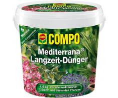 COMPO Mediterraner Pflanzen Langzeit-Dünger für alle mediterranen Pflanzen, 6 Monate Langzeitwirkung, 1,5 kg, 50m²